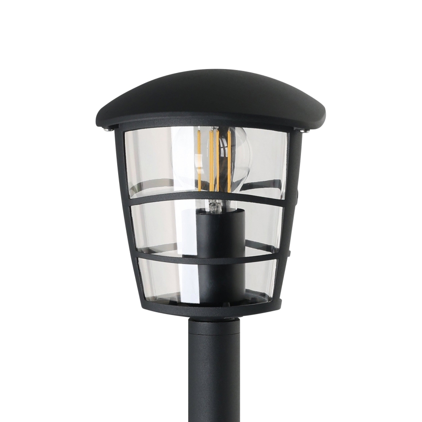 Eglo - Lámpara exterior LED 1xE27/8,5W/230V IP44 negra