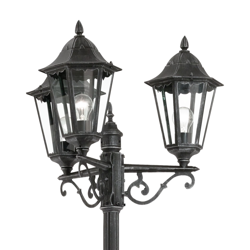 Eglo - Lámpara exterior 3xE27/60W/230V IP44