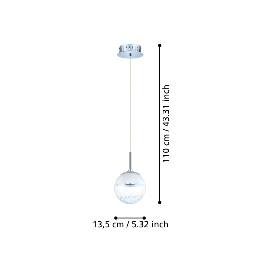 Eglo - Lámpara colgante LED/5W/230V
