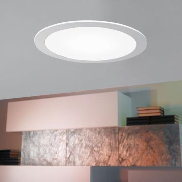 Eglo 94064 - Downlight empotrable LED regulable FUEVA 1 LED/16,47 W/230 V Ø 22,5 cm