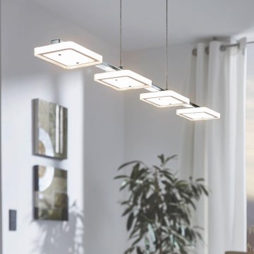 Eglo 94244 - Lámpara colgante LED CARTAMA 4xLED/4,5W/230V