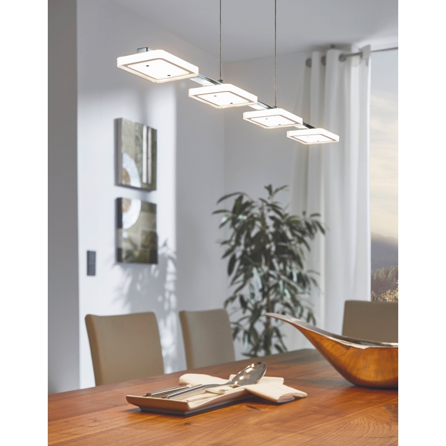 Eglo 94244 - Lámpara colgante LED CARTAMA 4xLED/4,5W/230V