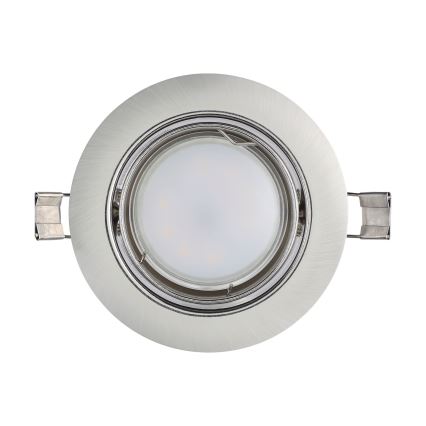 Eglo - Juego de 3 luminarias empotrables LED PENETO 1xGU10-LED/5W/230V