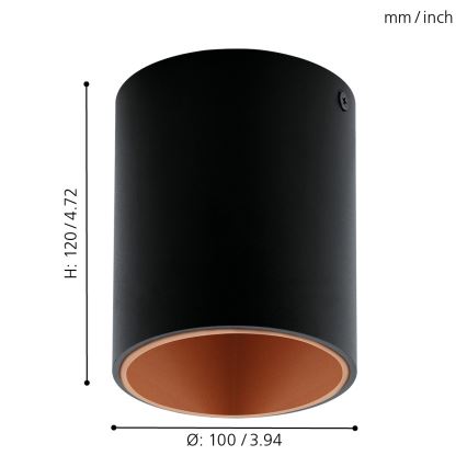 Eglo - Lámpara de techo LED/3,3W/230V