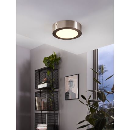 Eglo 94523 - Lámpara de techo LED FUEVA 1 LED/10,9W/230V Ø 17 cm