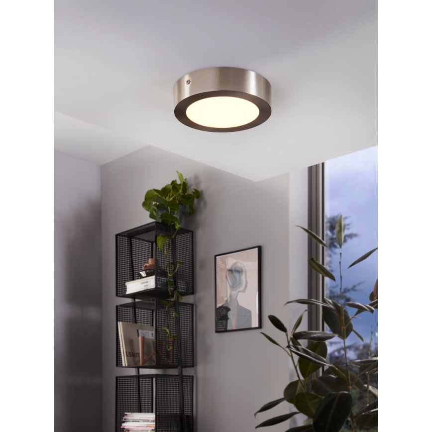 Eglo 94523 - Lámpara de techo LED FUEVA 1 LED/10,9W/230V Ø 17 cm