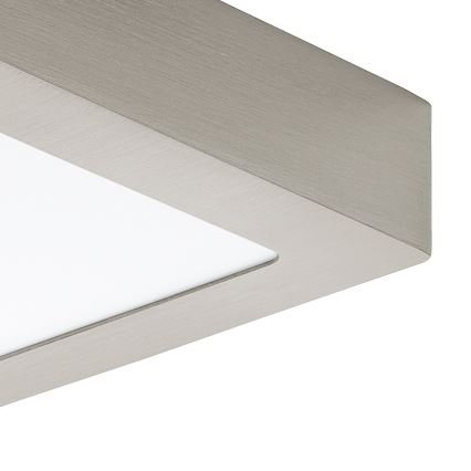Eglo 94526 - Luminaria de techo LED FUEVA 1 LED/16,5W/230V 22,5x22,5 cm