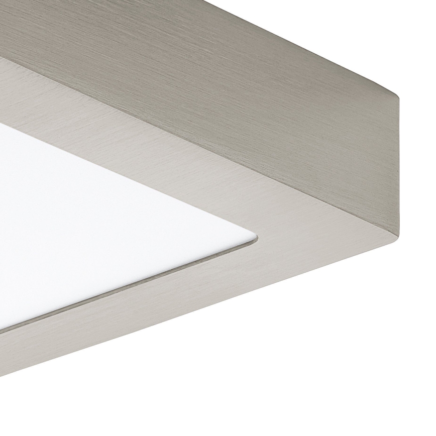 Eglo 94526 - Luminaria de techo LED FUEVA 1 LED/16,5W/230V 22,5x22,5 cm