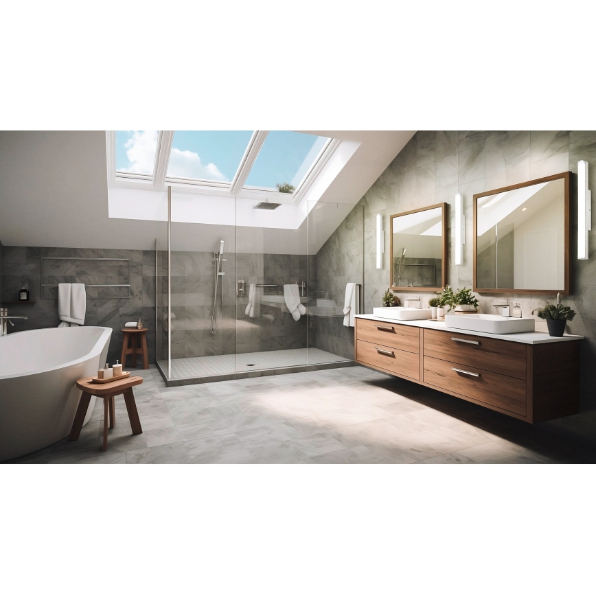 Eglo - Luminaria LED para baño, 16 W, 230 V, IP44