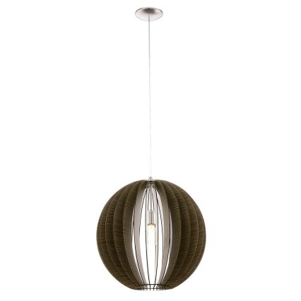 Eglo - Lámpara colgante 1xE27/60W/230V
