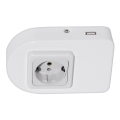 Eglo 94663 - Enchufe bajo mueble de cocina SCHUKO incluido USB TAXANO