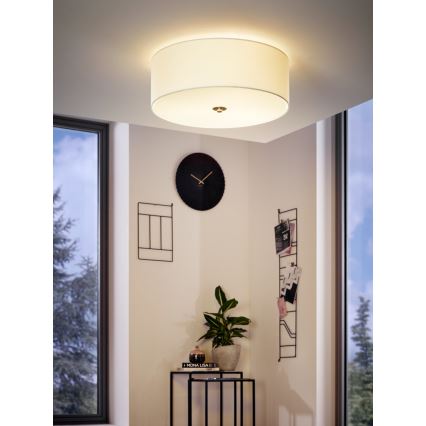 Eglo - Lámpara de techo 3xE27/25W/230V