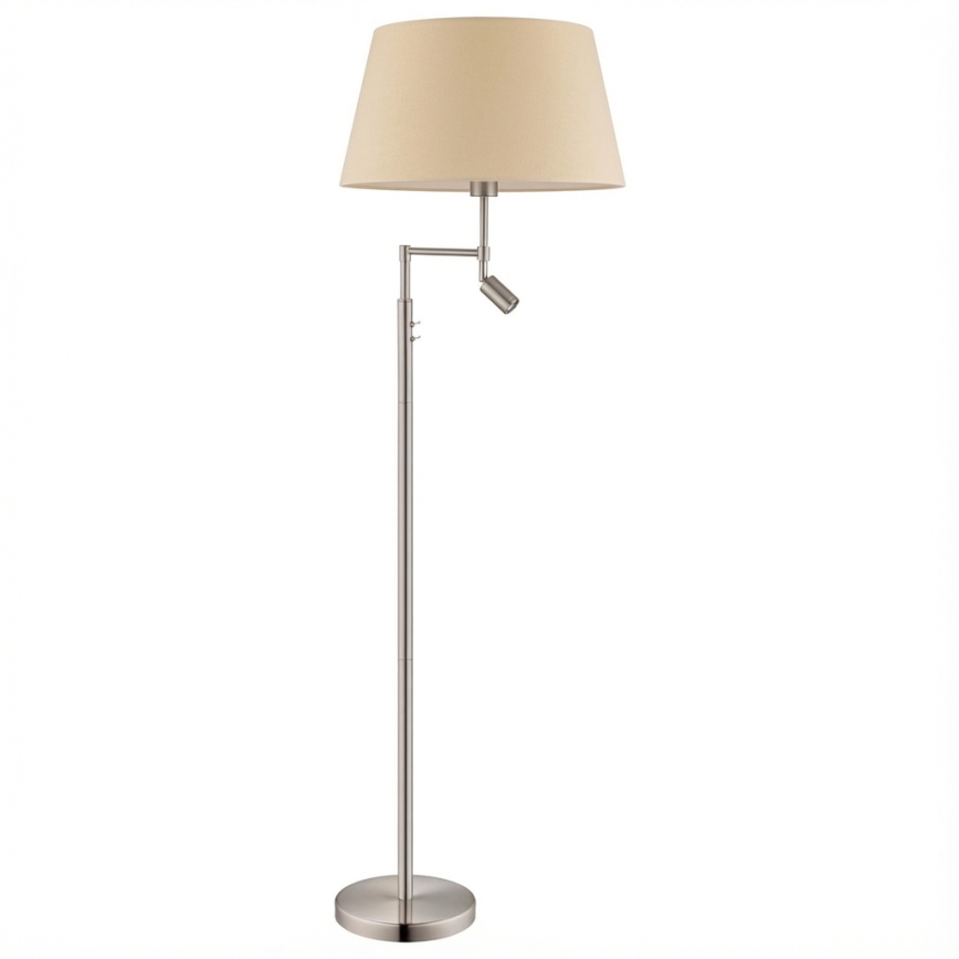 Eglo - Lámpara de pie 1xE27/60W + LED/2,1W