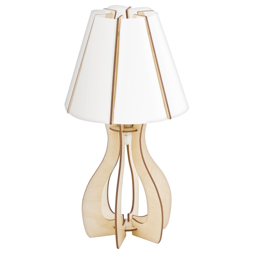 Eglo 94951 - Lámpara de mesa COSSANO 1xE27/60W/230V