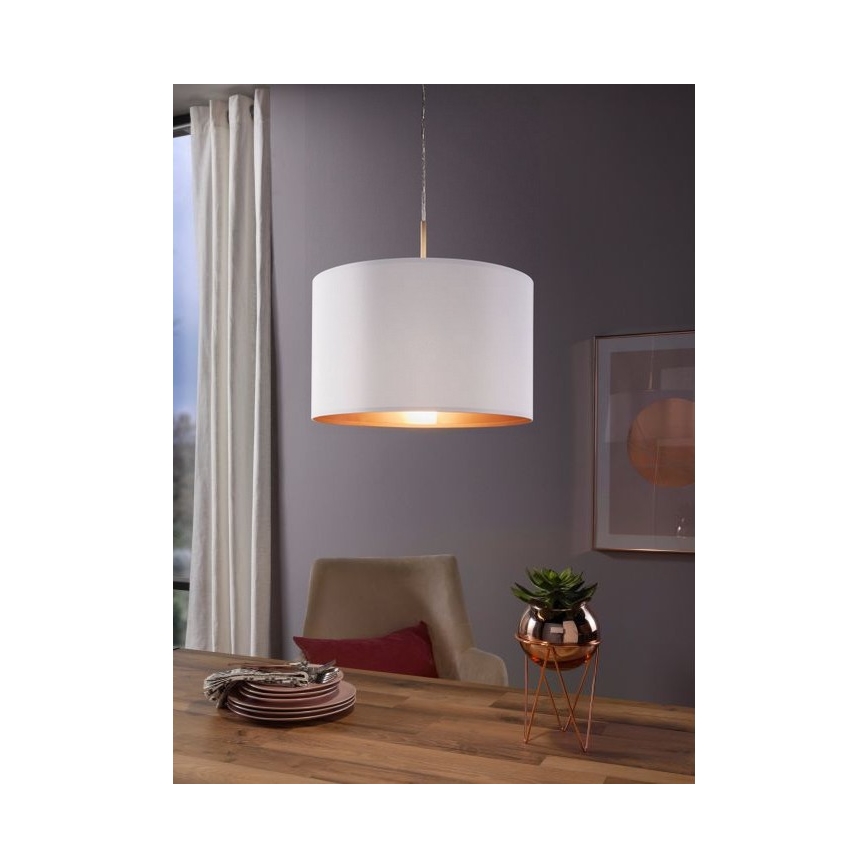 Eglo 95044 - Lámpara colgante PASTERI 1xE27/60W/230V