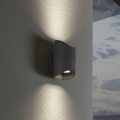 Eglo 95076 - Aplique de pared exterior ABRANTES 2xLED/6W/230V IP44