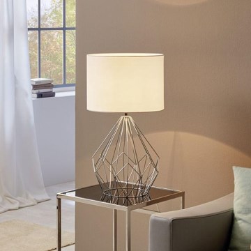 Eglo 95187 - Lámpara de mesa PEDREGAL 1xE27/60W/230V