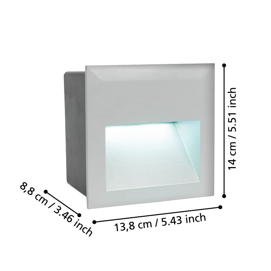 Eglo - LED Luminaria orientativa para exterior LED/3,7W/230V IP65