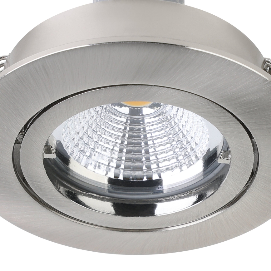 Eglo - Juego de 3 focos empotrables LED TEDO 1xGU10-LED/5W/230V