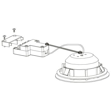 Eglo - Luminaria empotrable LED 4,9 W, 230 V