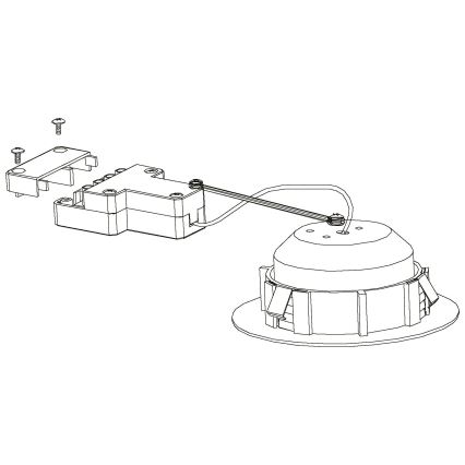 Eglo - Juego de 3 focos empotrables LED PINEDA LED/6W/230V