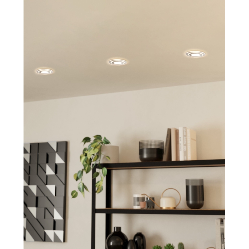 Eglo - Iluminación LED empotrada de techo LED/11W/230V