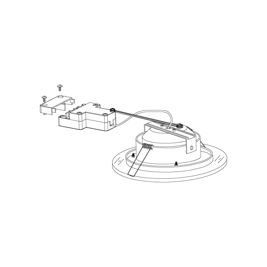 Eglo - Iluminación LED empotrada de techo LED/11W/230V