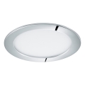 Eglo 96055 - Luminaria empotrada LED FUEVA 1 LED/10,9W/230V IP44 Ø 17 cm
