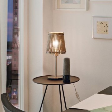Eglo 96196 - Lámpara de mesa SENDERO 1xE27/60W/230V
