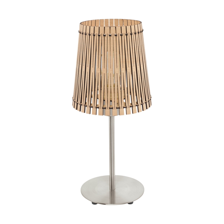 Eglo 96196 - Lámpara de mesa SENDERO 1xE27/60W/230V