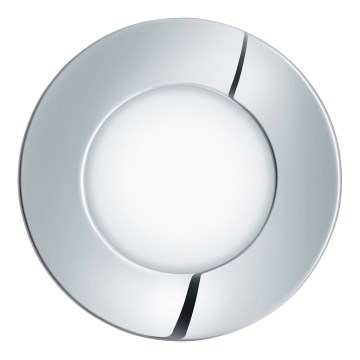 Eglo 96242 - Downlight empotrado LED para baño FUEVA 1 LED/2,7W/230V IP44 Ø 8,5 cm