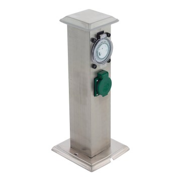 Eglo 96351 - Columna de enchufe para exterior PARK T SCHUKO IP44