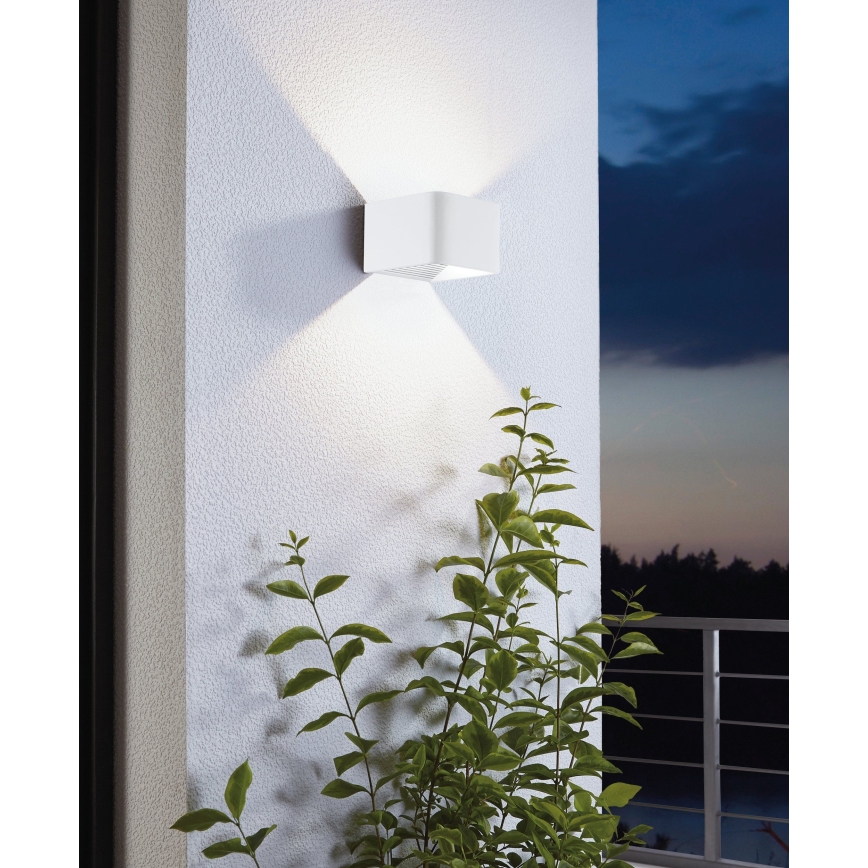 Eglo 96497 - Aplique LED de pared para exterior DONINNI, 6W, 230V, IP44