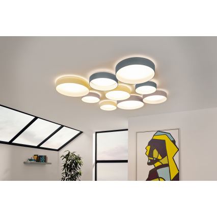Eglo - Lámpara de techo LED regulable LED/18W/230V