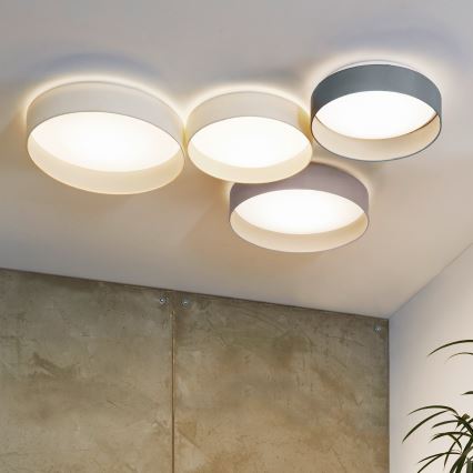 Eglo - Lámpara de techo LED regulable LED/18W/230V