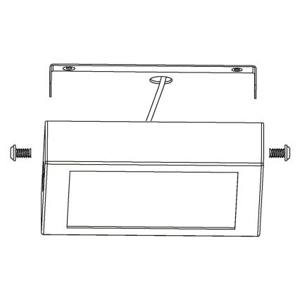 Eglo - Plafón de techo LED RGBW regulable FUEVA-C LED/15,6W/230V Bluetooth 22,5x22,5 cm