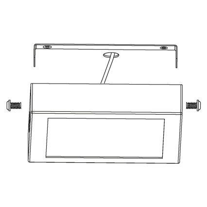 Eglo - Plafón de techo LED RGBW regulable FUEVA-C LED/21W/230V 30x30 cm