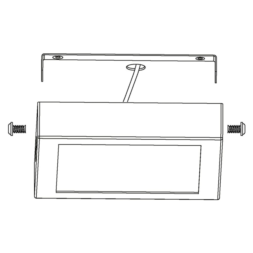 Eglo - Plafón de techo LED RGBW regulable FUEVA-C LED/21W/230V 30x30 cm