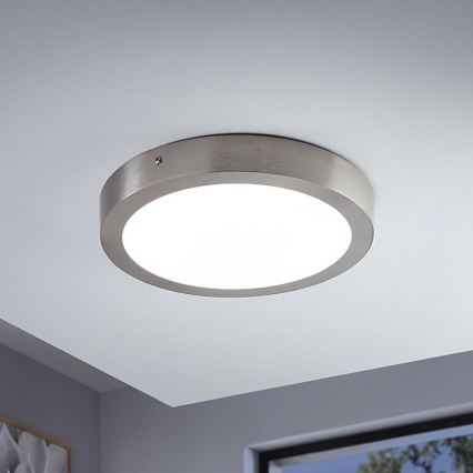 Eglo - Lámpara de techo LED RGBW regulable FUEVA-C LED/21W/230V Bluetooth diámetro 30 cm