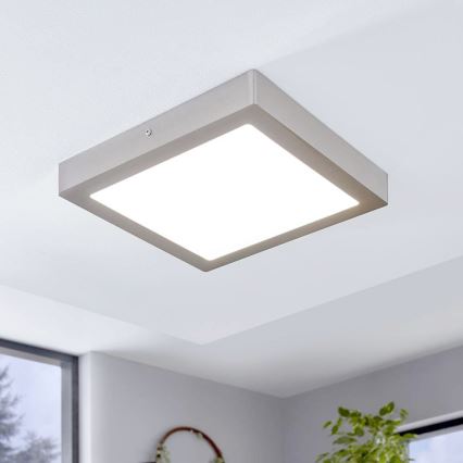 Eglo - Luminaria de techo LED RGBW regulable FUEVA-C LED/21W/230V 30x30 cm