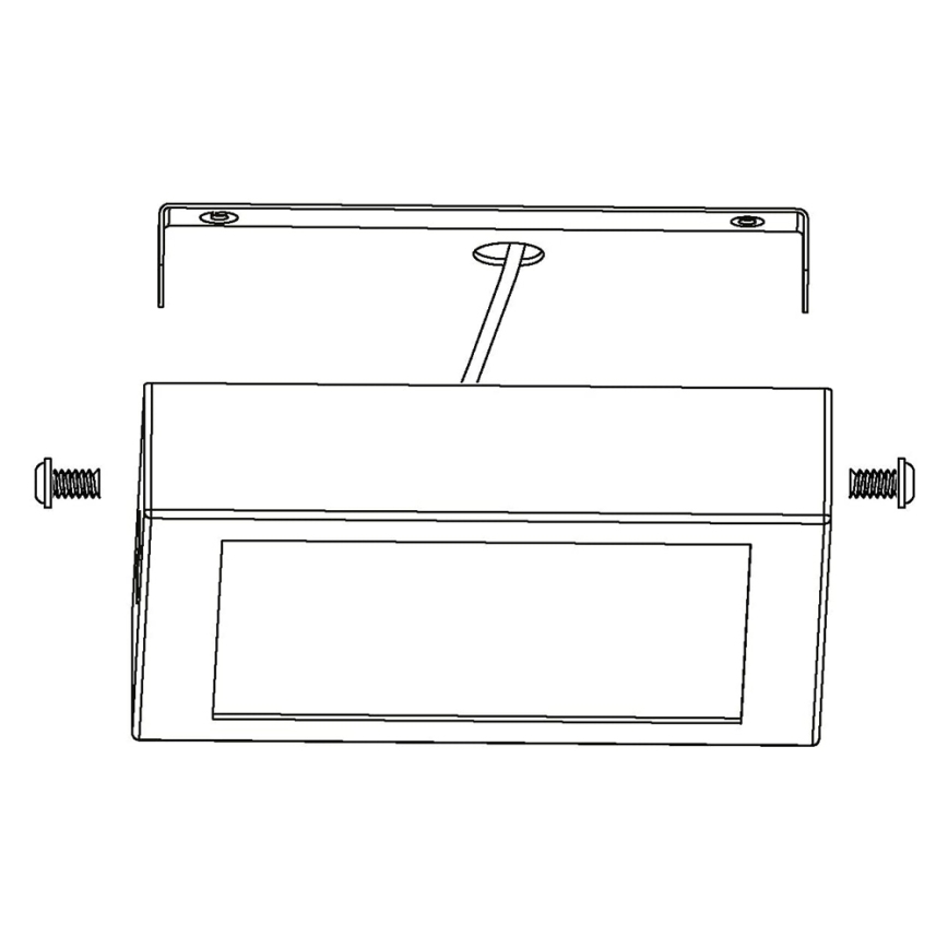 Eglo - Luminaria de techo LED RGBW regulable FUEVA-C LED/21W/230V 30x30 cm