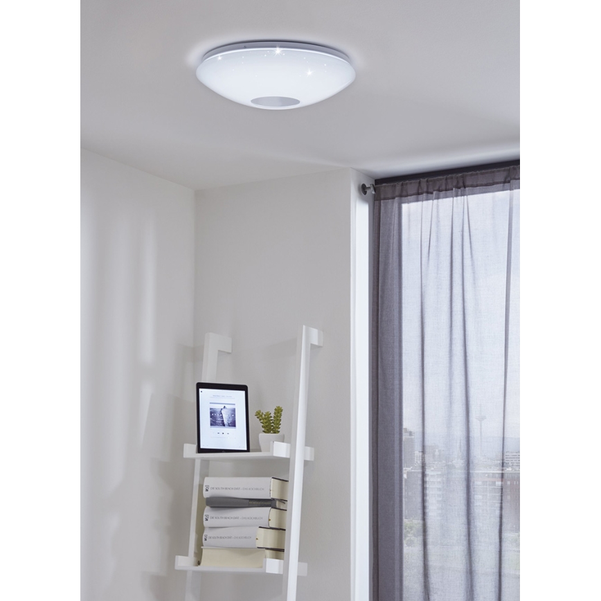 Eglo - Lámpara de techo regulable LED RGBW VOLTAGO-C LED/17W/230V