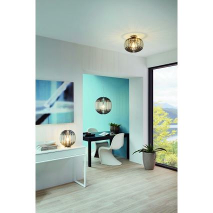 Eglo 96747 - Lámpara colgante OLMERO 1xE27/60W/230V
