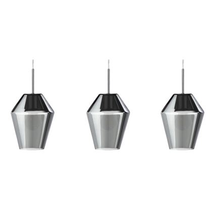 Eglo 96774 - Lámpara colgante con cable MURMILLO 3xE27/28W/230V