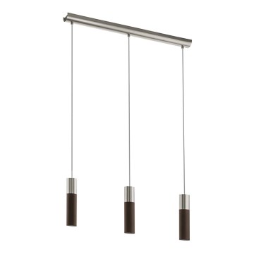 Eglo 96882 - Lámpara LED colgante VILLORA 3xGU10/5W/230V