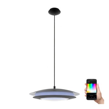 Eglo 96979 - Lámpara colgante LED RGB MONEVA-C LED/27W/230V