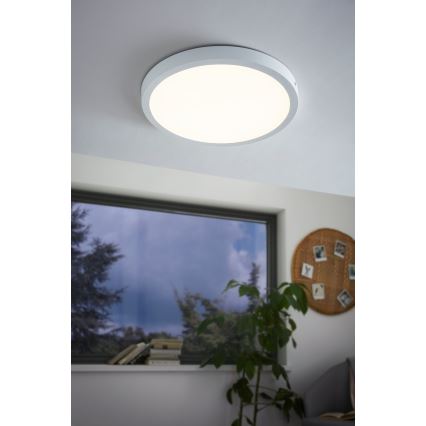 Eglo - Lámpara de techo LED/25W/230V blanca redonda 2500 lm Ø 40 cm