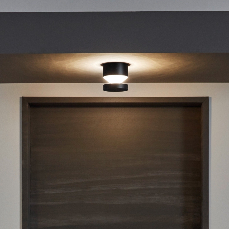 Eglo - Aplique de pared exterior LED/11W/230V negro IP44