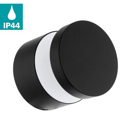 Eglo - Aplique de pared exterior LED/11W/230V negro IP44