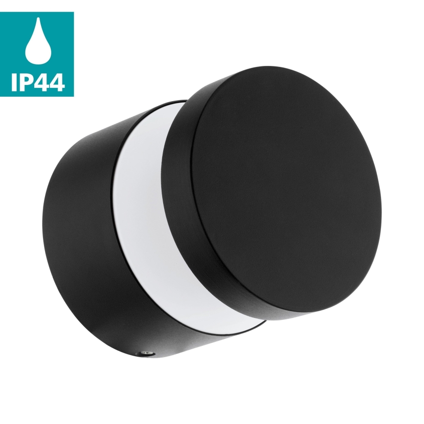 Eglo - Aplique de pared exterior LED/11W/230V negro IP44